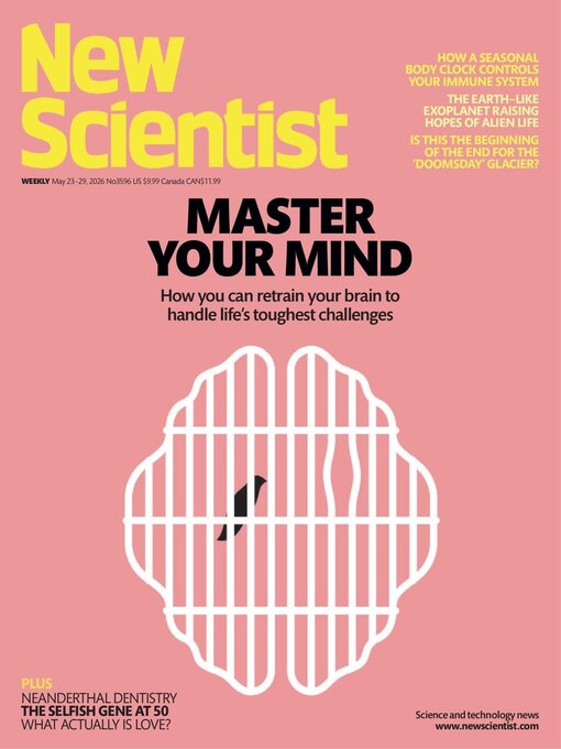 Cover image for New Scientist
